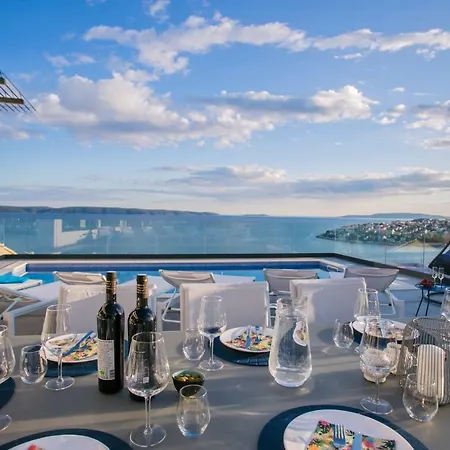 Olive Exclusive - 8 People, Heated Pool, Okrug Gornji, Sea View Trogir
