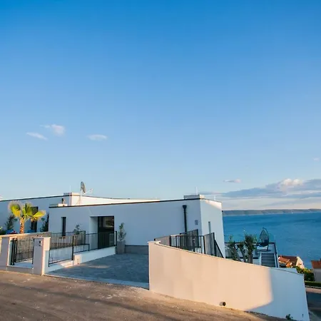 Willa Olive Exclusive - 8 People, Heated Pool, Okrug Gornji, Sea View *